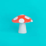 Tiny Ceramic Mushroom Sculptures