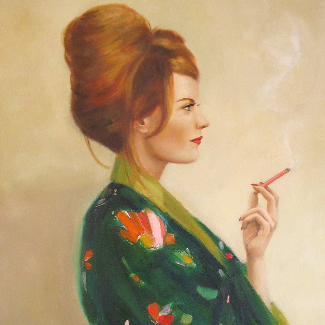 Pasadena Housewife Art Print - 8.5" X 11"