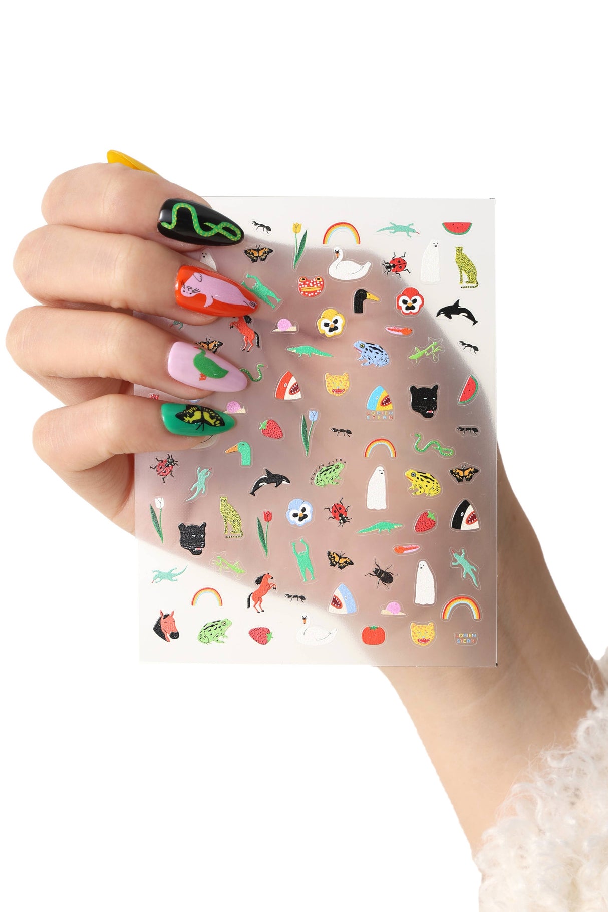 Natural World Nail Stickers by Lorien Stern