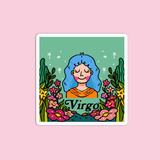 Virgo Vinyl Waterproof Sticker