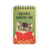 Silently Judging You 3x5 Spiral Memo Notepad
