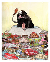 The Spirit Feast - 8x10" and 11x14" print
