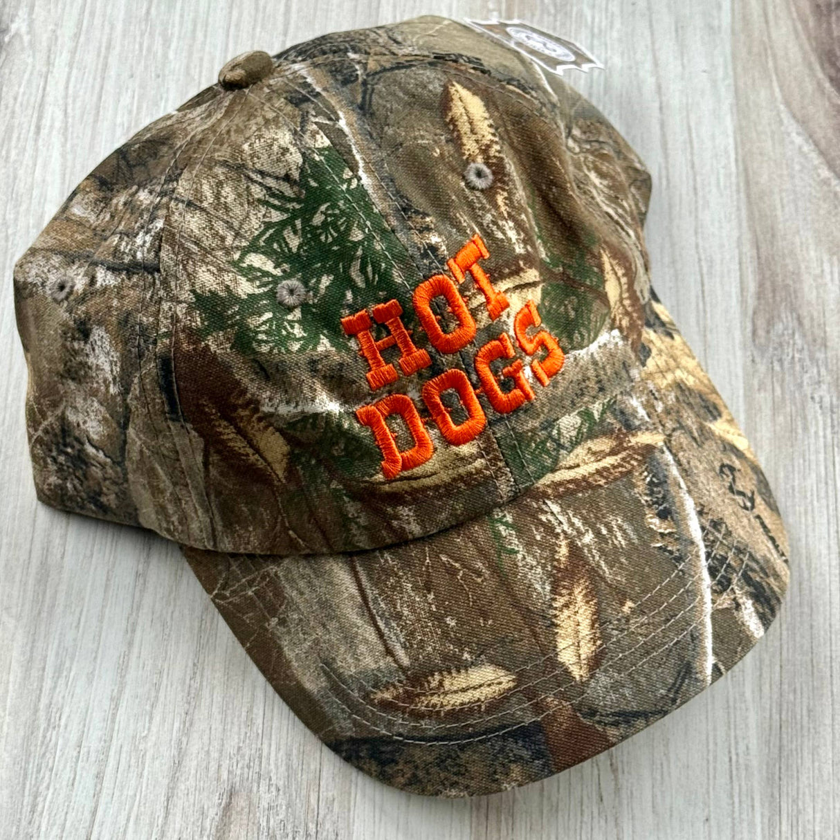 Hot Dogs camo Baseball Cap Dad Hat foodie camouflage