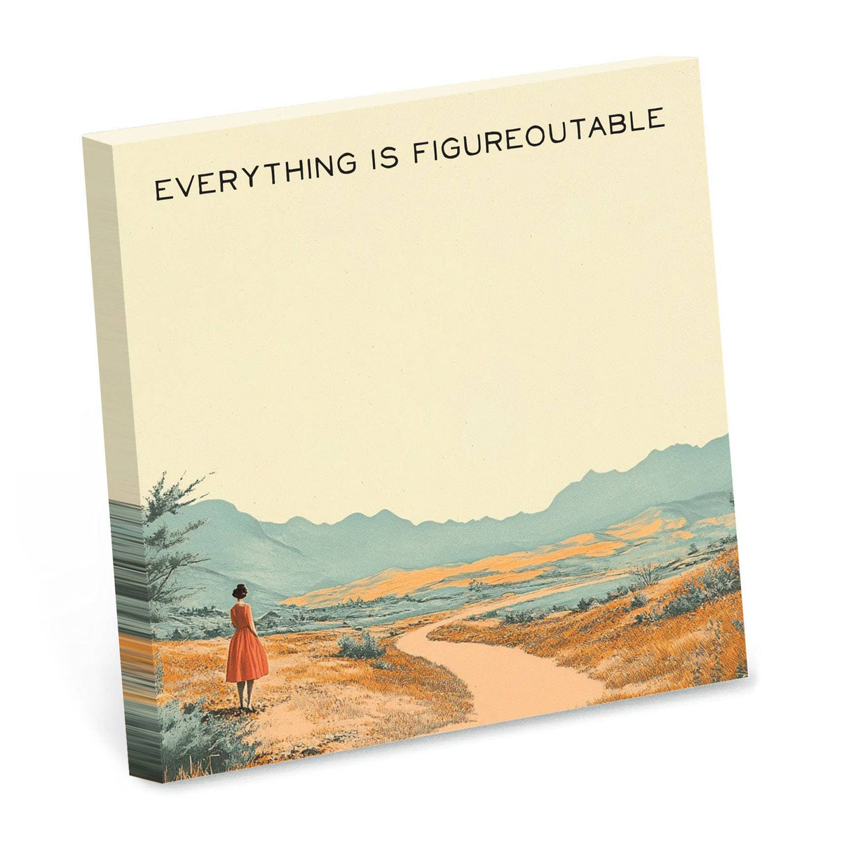 Everything is Figureoutable Note Pad