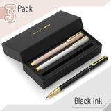 Luxury Pen Set, Black Ink