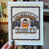 Indoor Gene Art Print