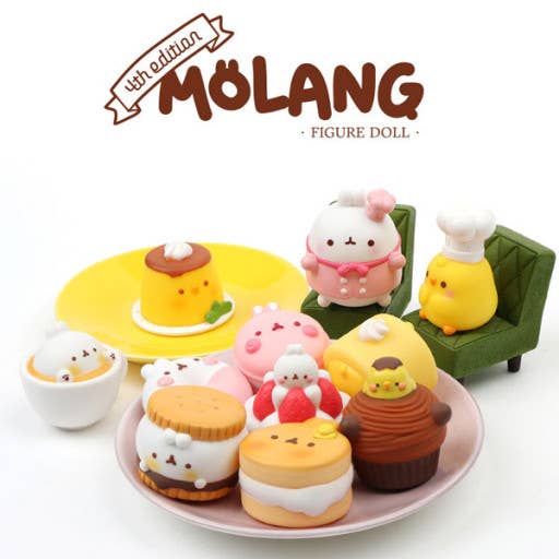 Molang Cafe Dessert-Themed Blind Box
