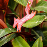 Leather For Fox Sake Key Fob