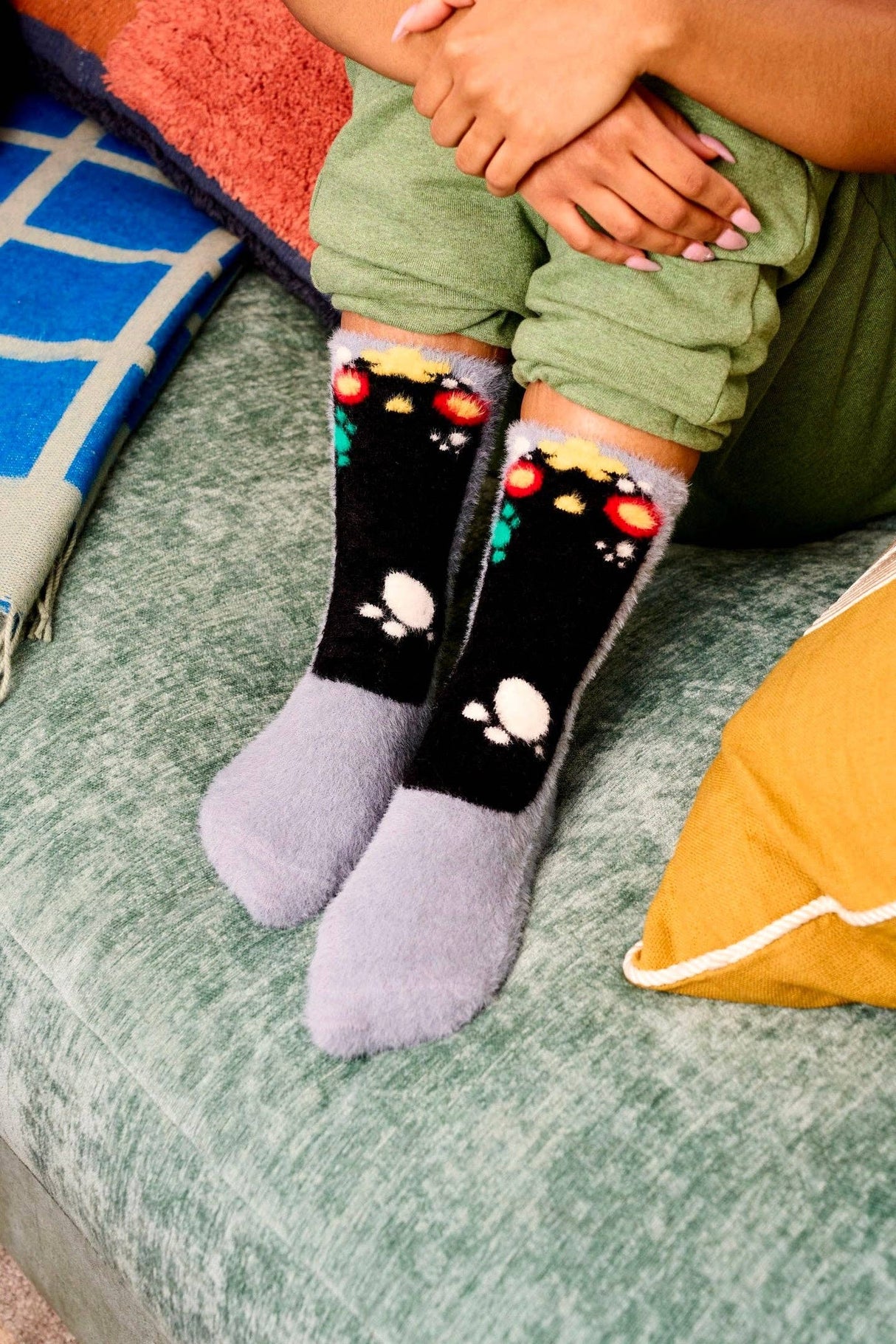 Tiny Protectors Fuzzy Sock 3-Pack (Moss, Gloom Spirit, Valentine)