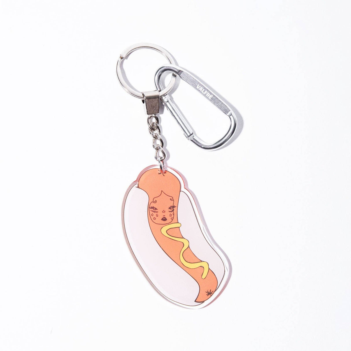 Hawt Dog Acrylic Keychain