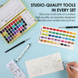 Grabie All-In-One Premium Watercolor Set of 50