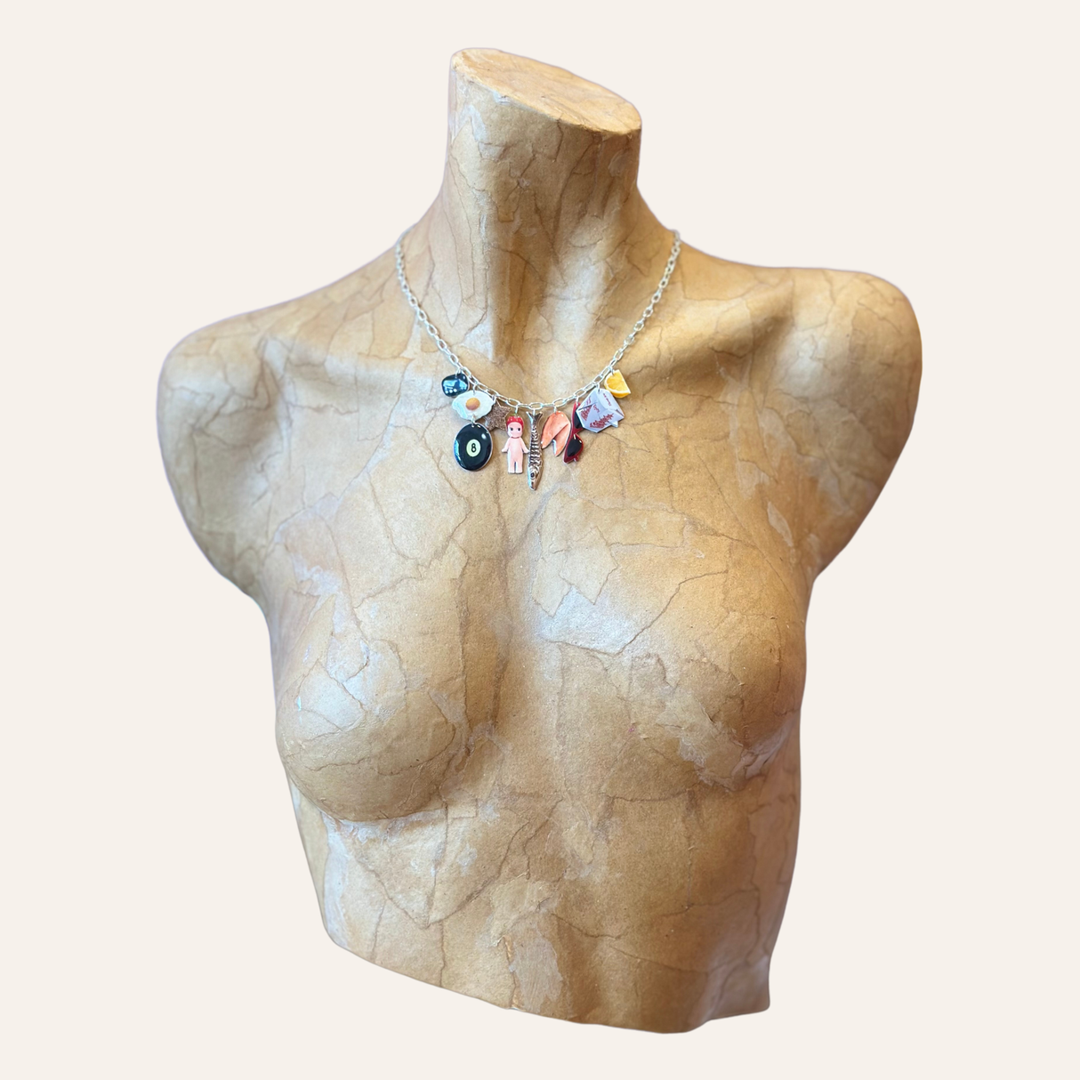 Picto Charm Necklace