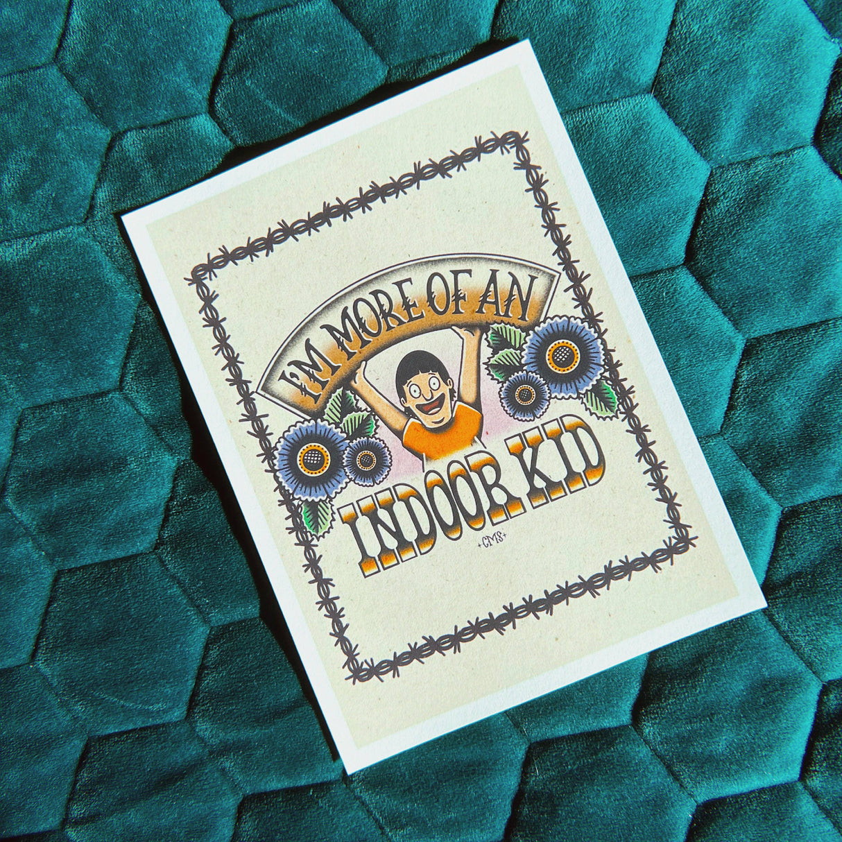 Indoor Gene Art Print