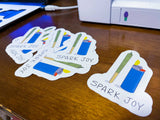 Spark Joy Vinyl Sticker