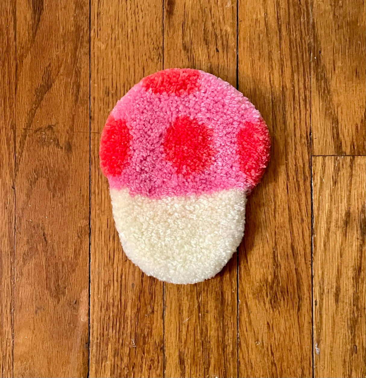 Mushroom Mug Rug Coaster