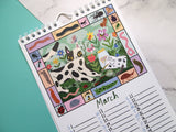 I like Cats 2026 A5 wall calendar