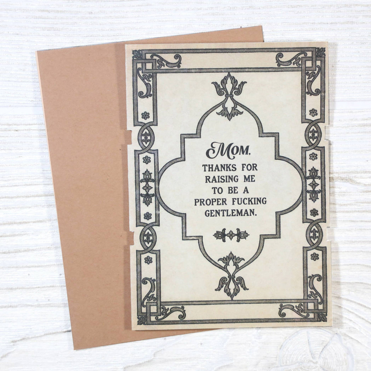 Mom, Thanks for Raising Me Card