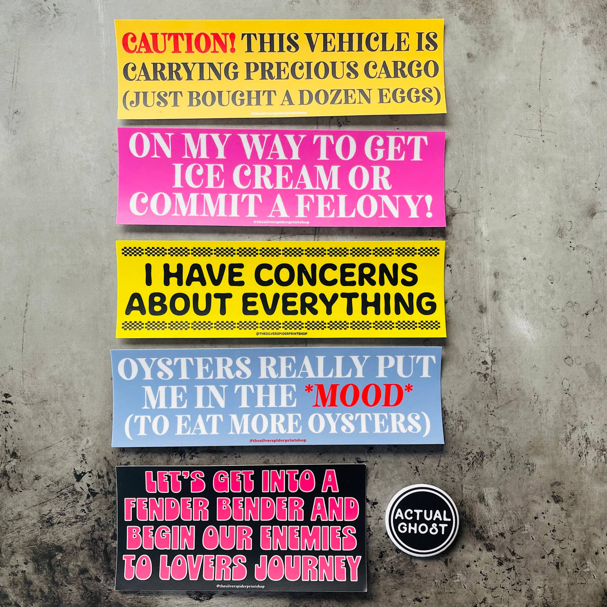 Enemies to Lovers Fender Bender Bumper Sticker
