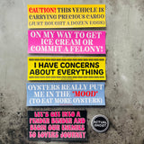 Enemies to Lovers Fender Bender Bumper Sticker