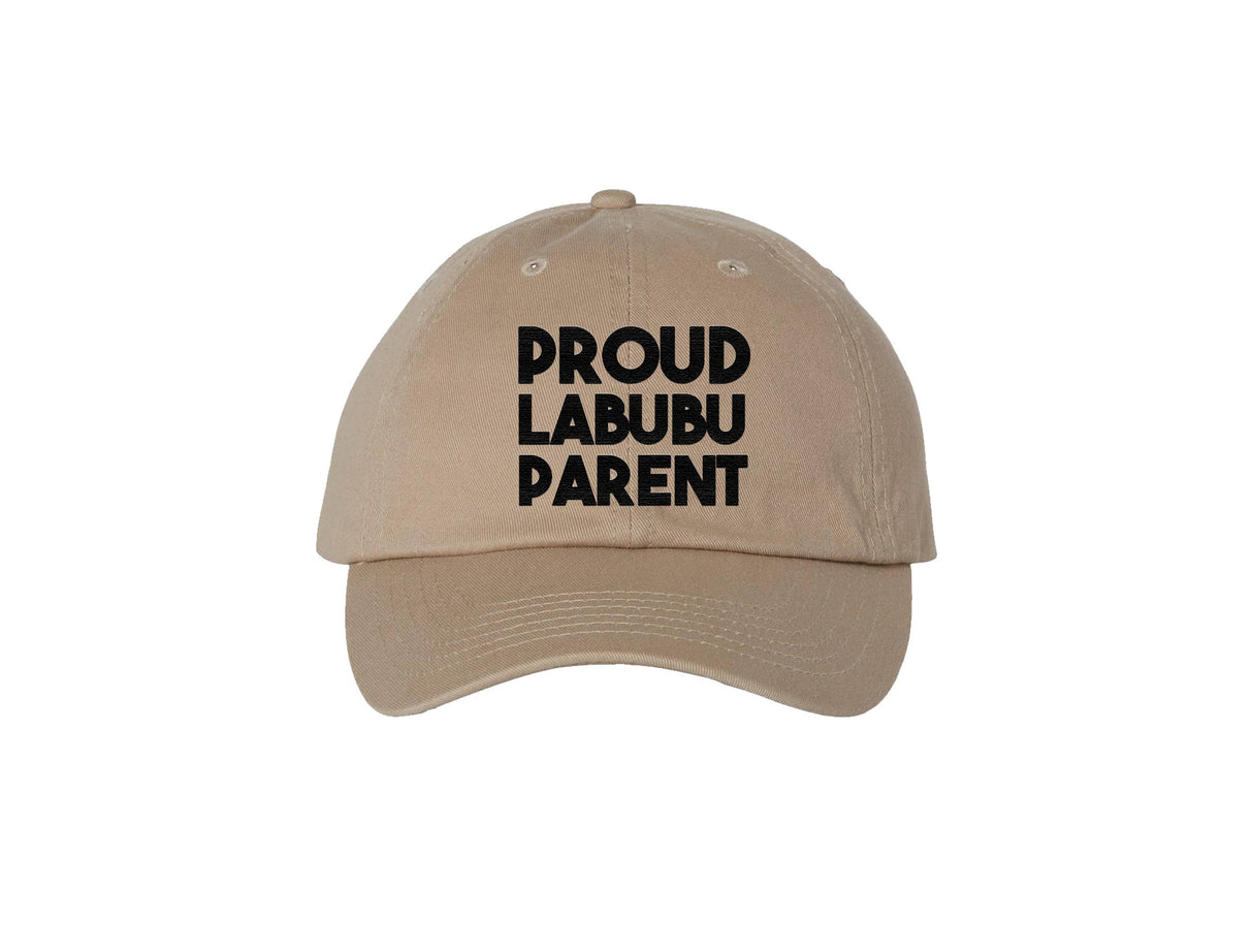 Proud Labubu Parent Embroidered Dad Hat