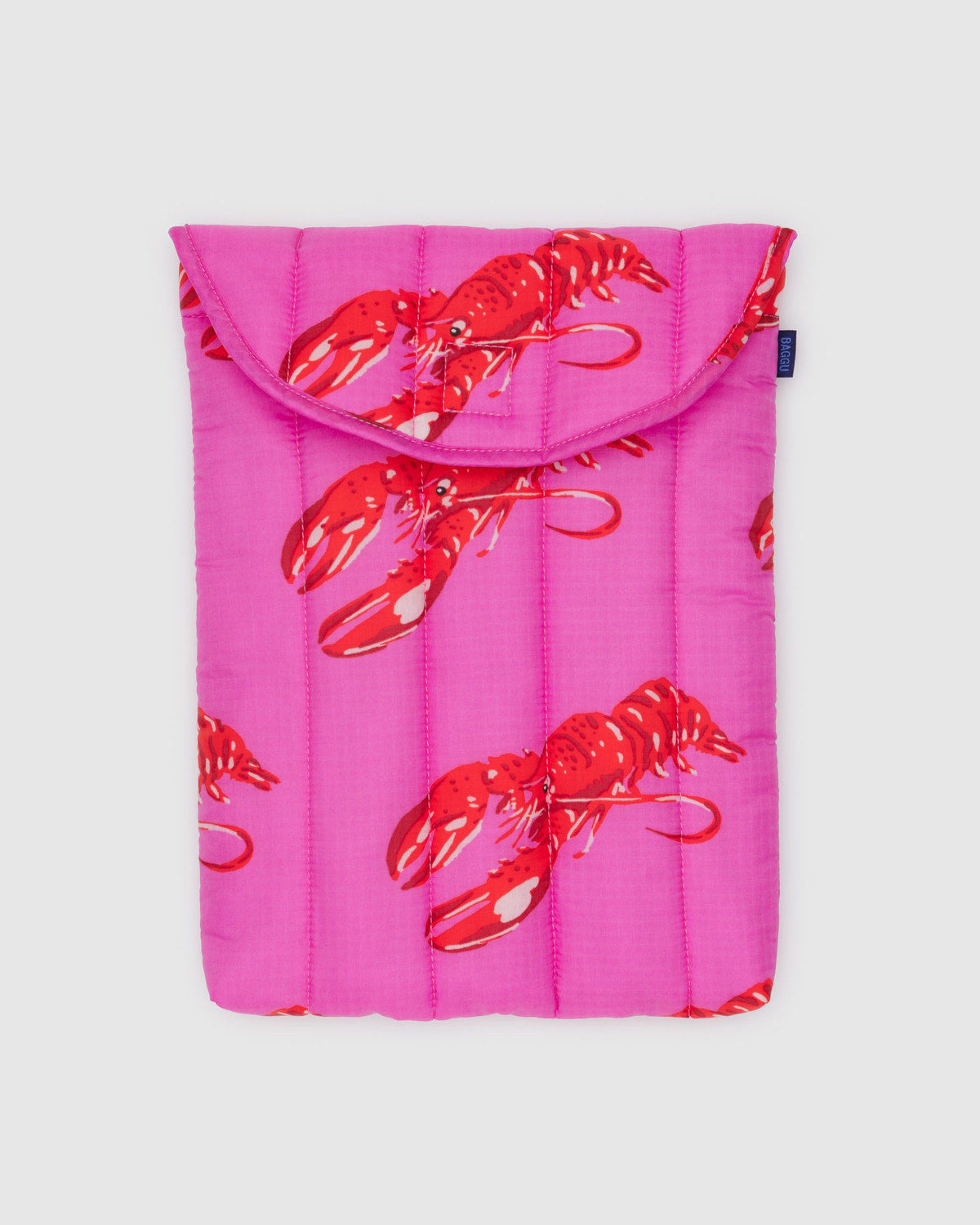 Pink Lobster Puffy Laptop Sleeve 13"/14"