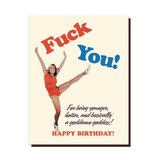 Goddamn Goddess Birthday Card