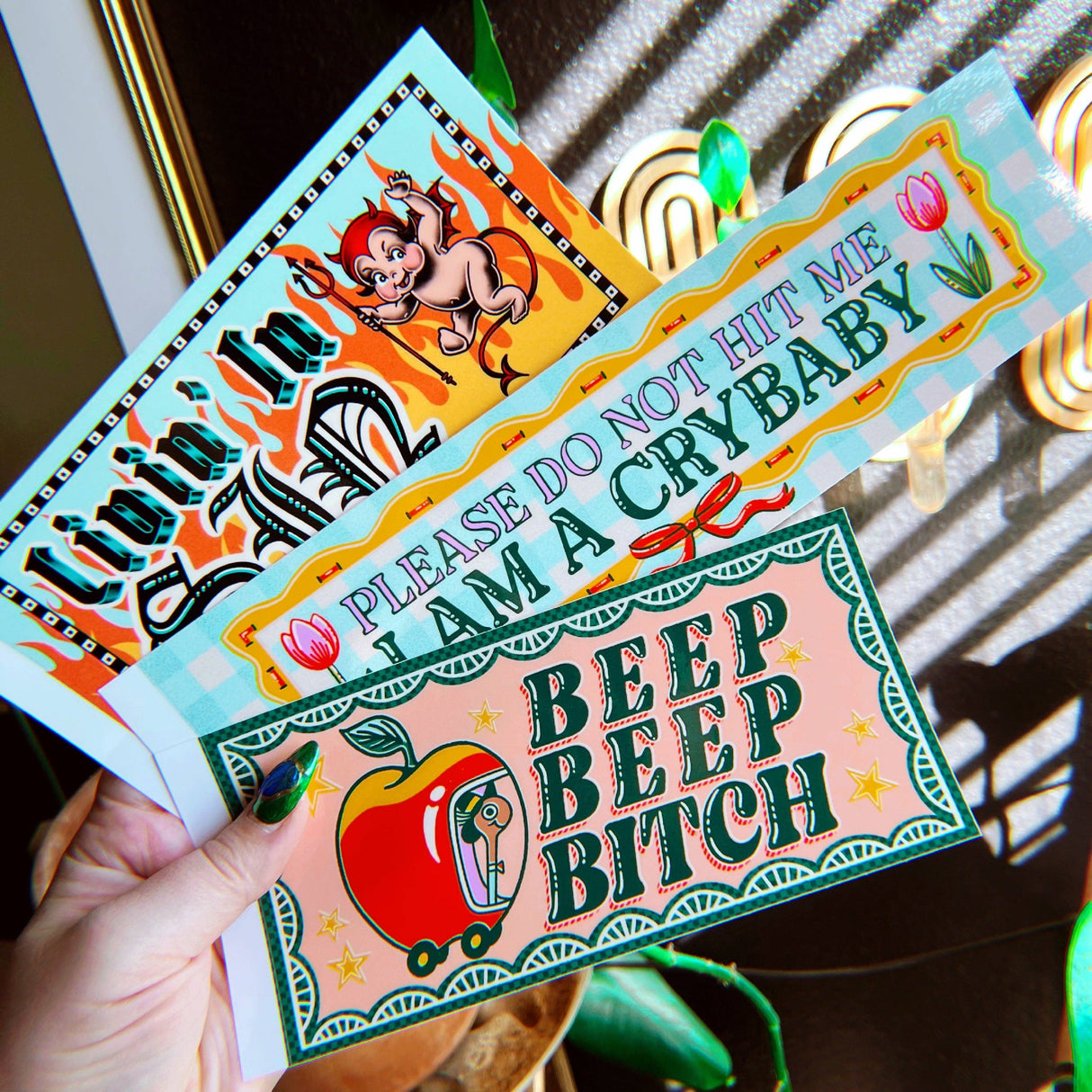 Beep Beep Bitch Bumper Sticker