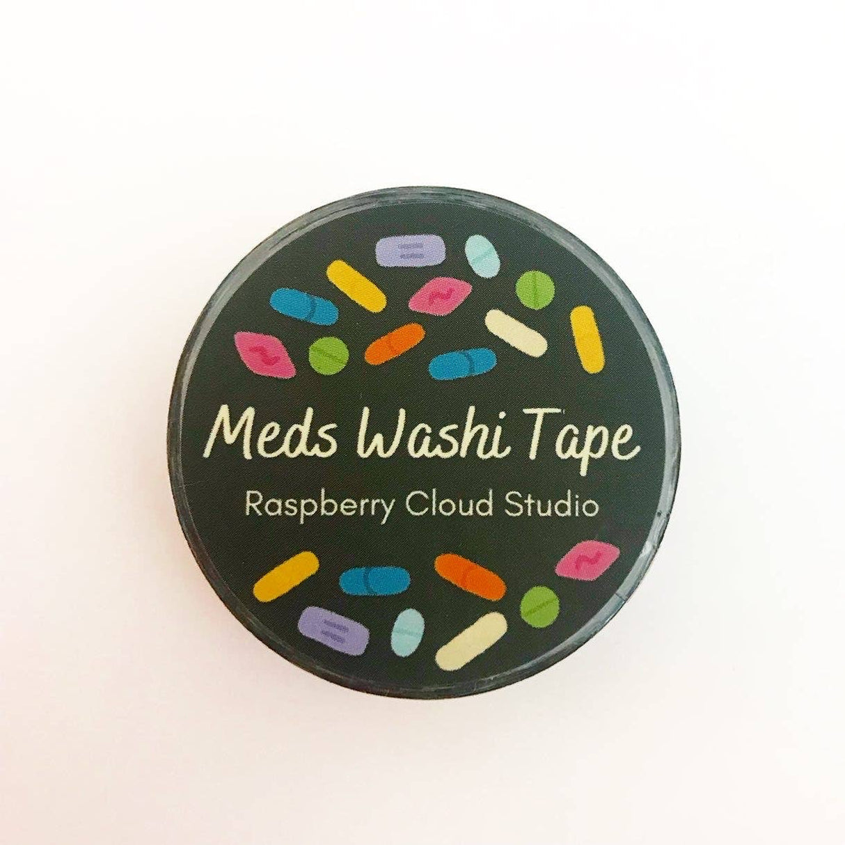 Colorful Pills Meds Washi Tape