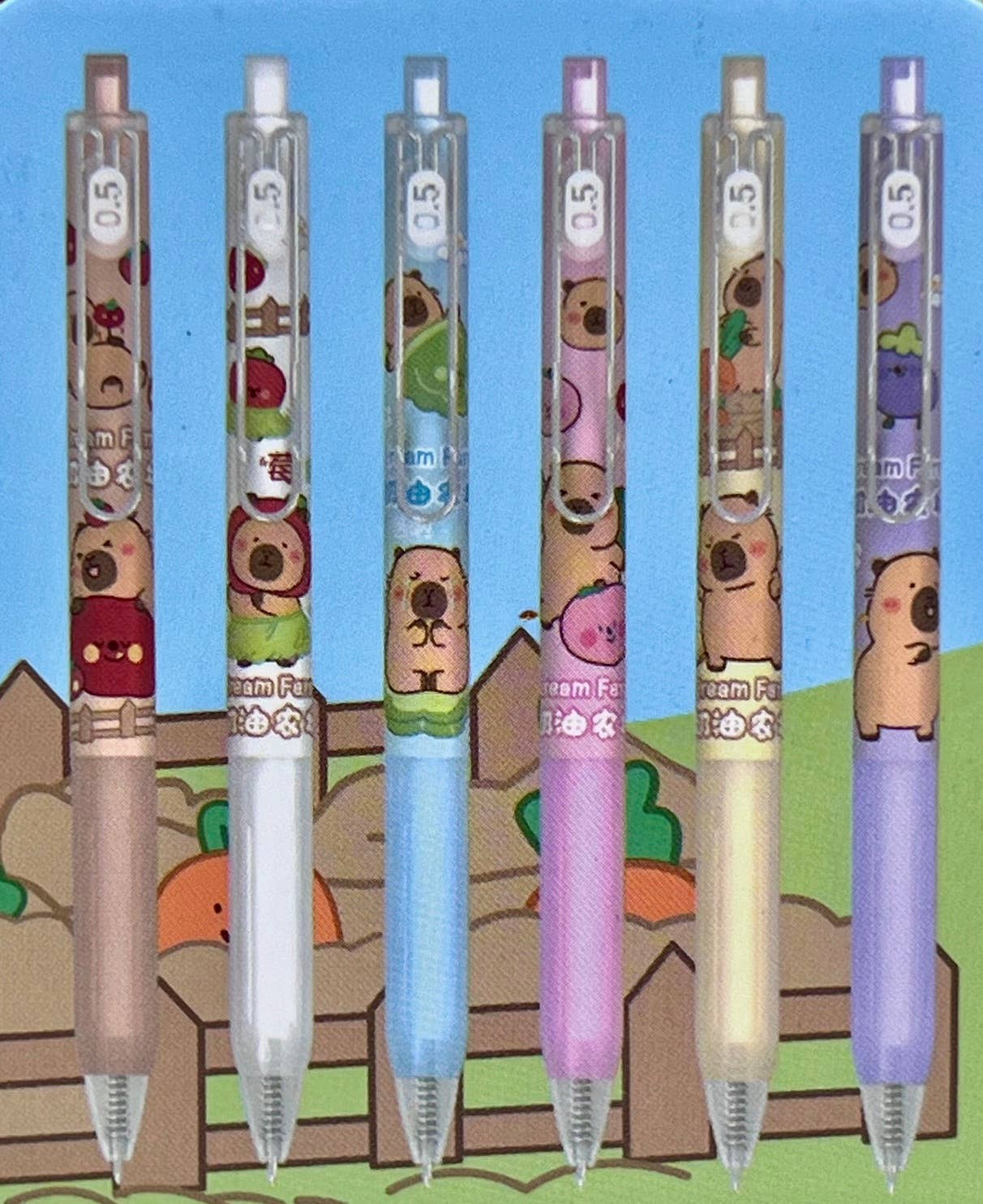 Capybara Gel Pen Blind Box