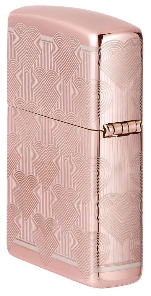 Heart Design Zippo Lighter