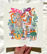The Sculptor: Hermits of the Dream Islands Art Print