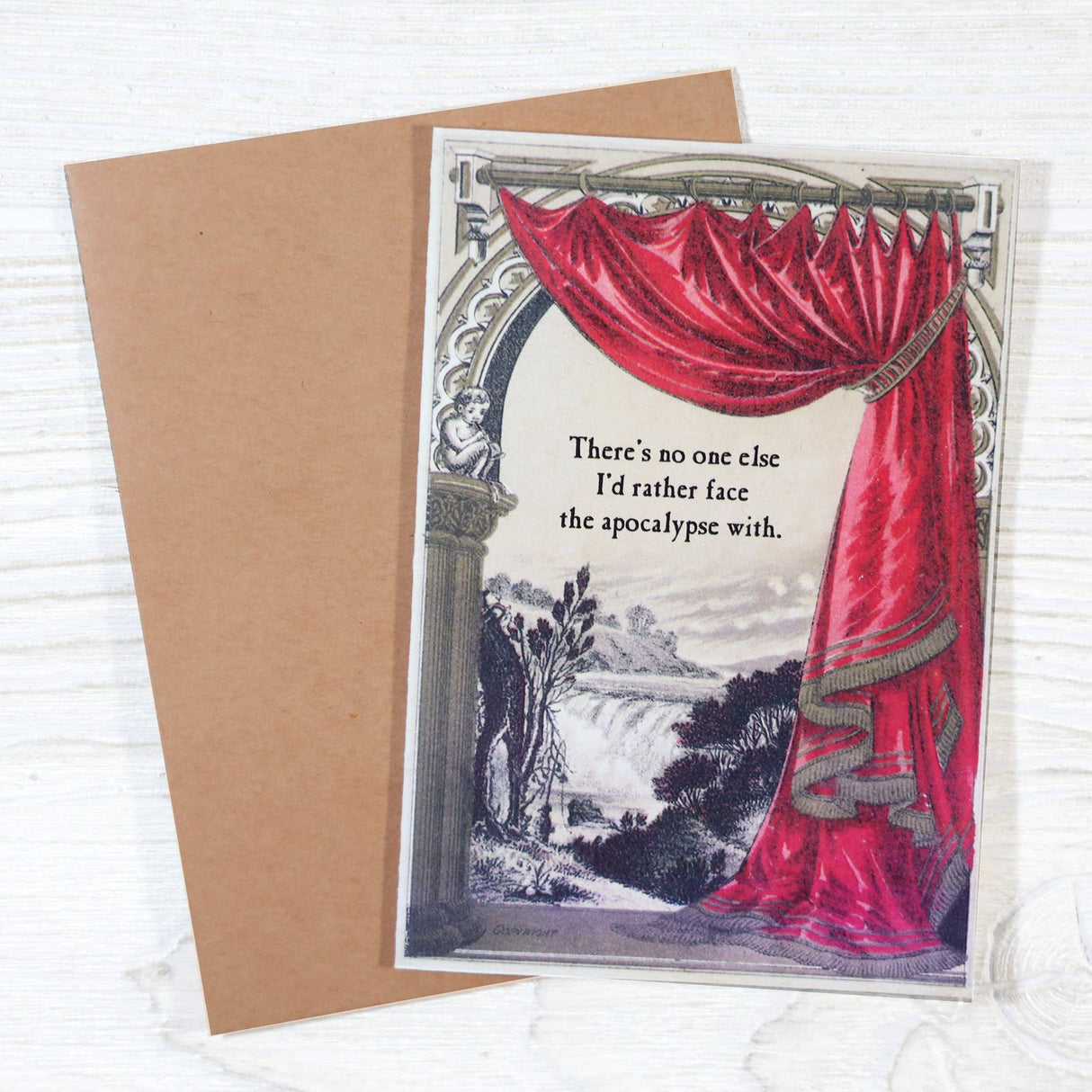 No One Else I’d Rather Face the Apocalypse With Greeting Card