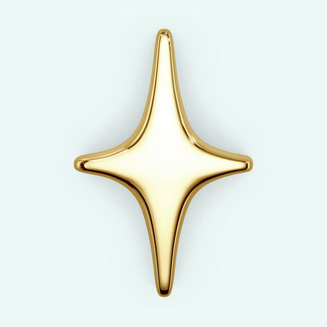 Puffy Stud Earrings - Big Sparkle