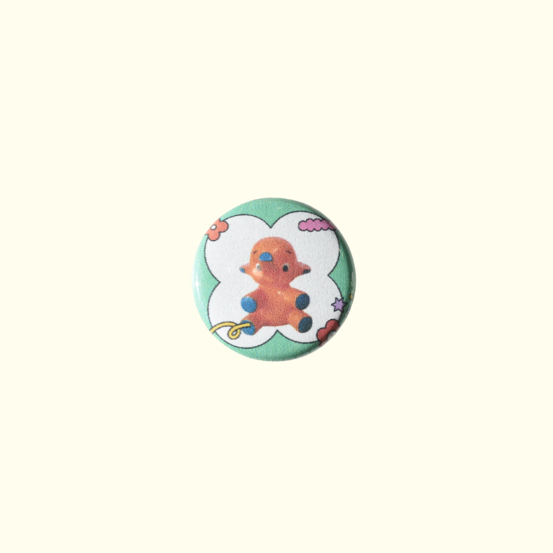 Elephant Pinback Button
