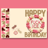 Fuck ICE Birthday Cake