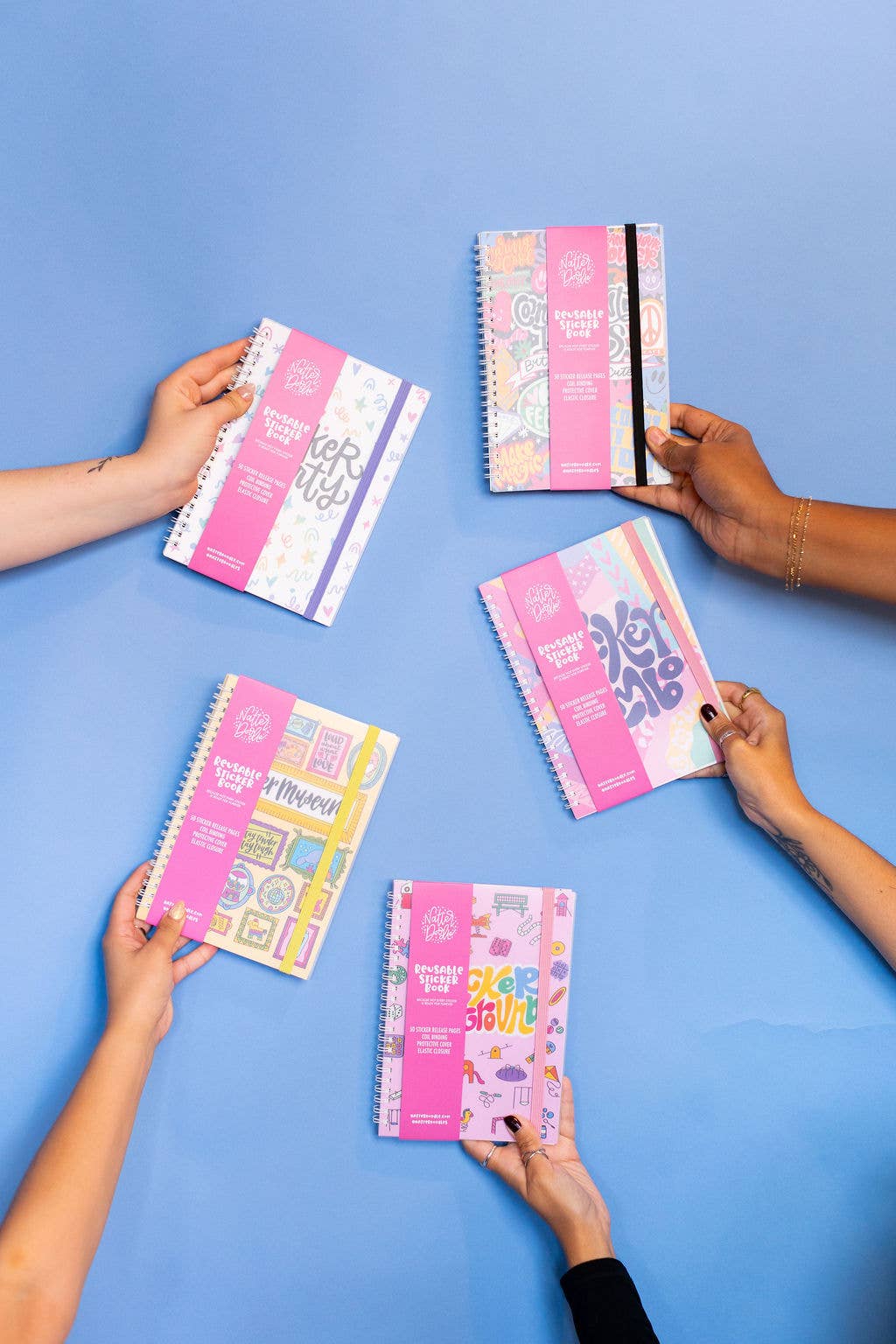 Sticker Party Album Reusable Sticker Book