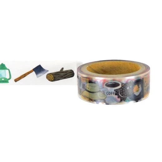 Hello Mellow Clear Washi Tape by Artist Okataoka