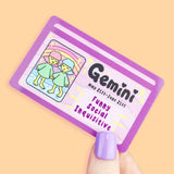 Gemini Zodiac Fake ID Drivers License