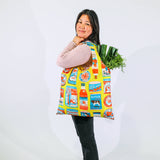 Tins Art Sack® by The Printed Peanut - Reusable Tote