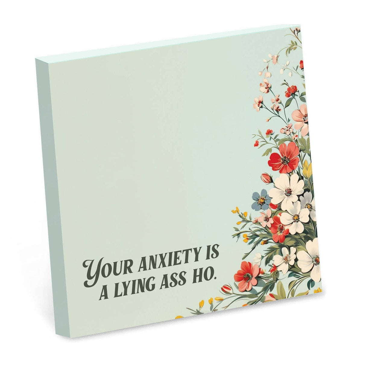 Your Anxiety Is a Lying Ass Ho Sticky Notes