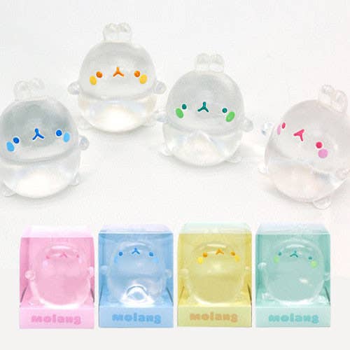 Molang Clear Mochi Squishy