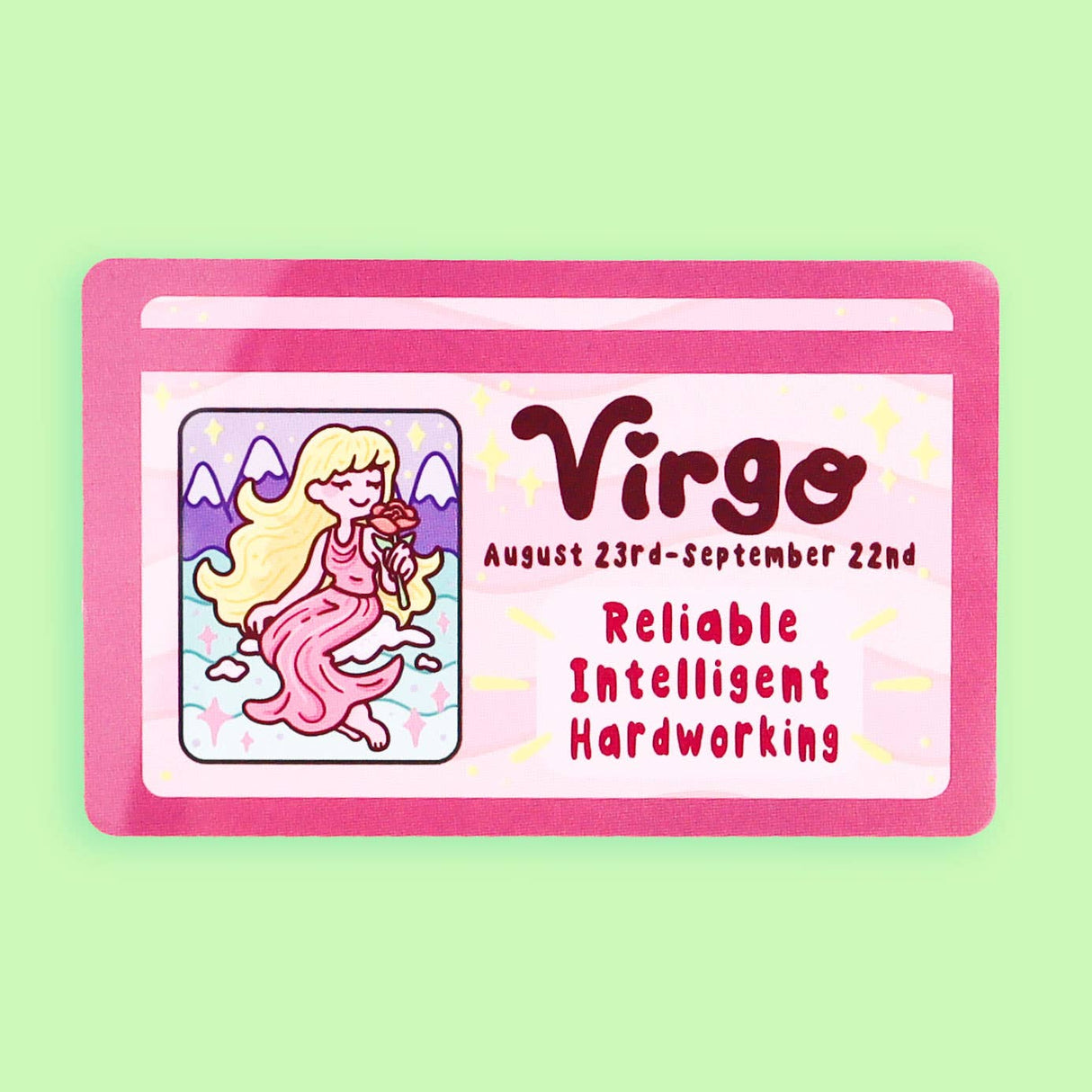 Virgo Zodiac Fake ID Drivers License