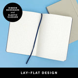 160PG Casebound Grid Journal Notebook