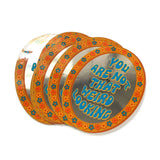 You Are Not That Weird Looking Mirror Vinyl Sticker