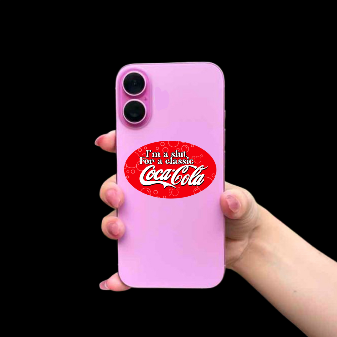 Coke Slut Vinyl Mini Sticker
