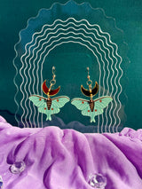 Lunar Moths Earrings