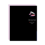 Flaming Suns Greeting Card