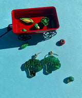 Mini Broccoli Earrings