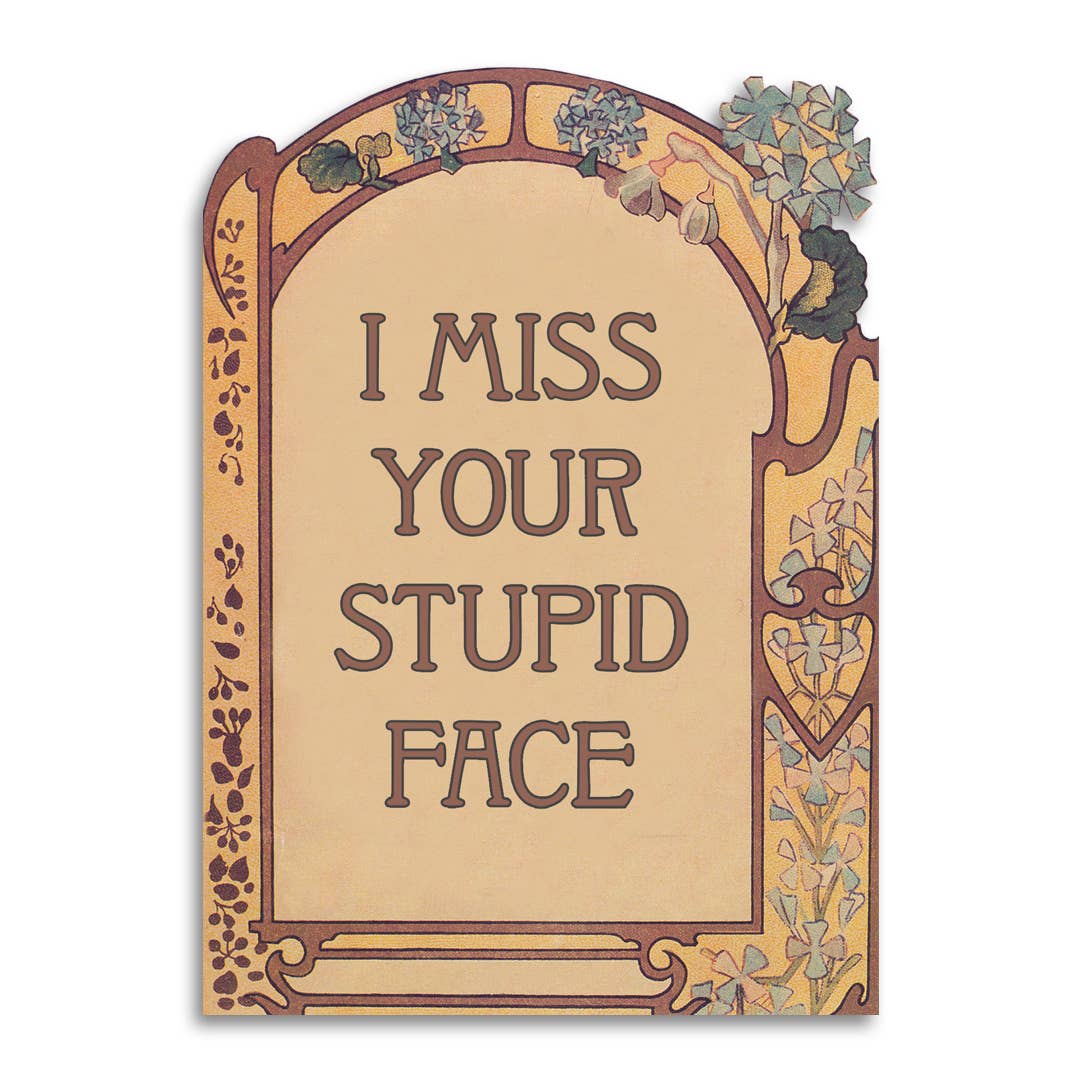 Miss You Greeting Card