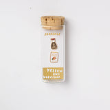 Soy Sauce & Rice Earrings - Gold Foodie Statement Earrings